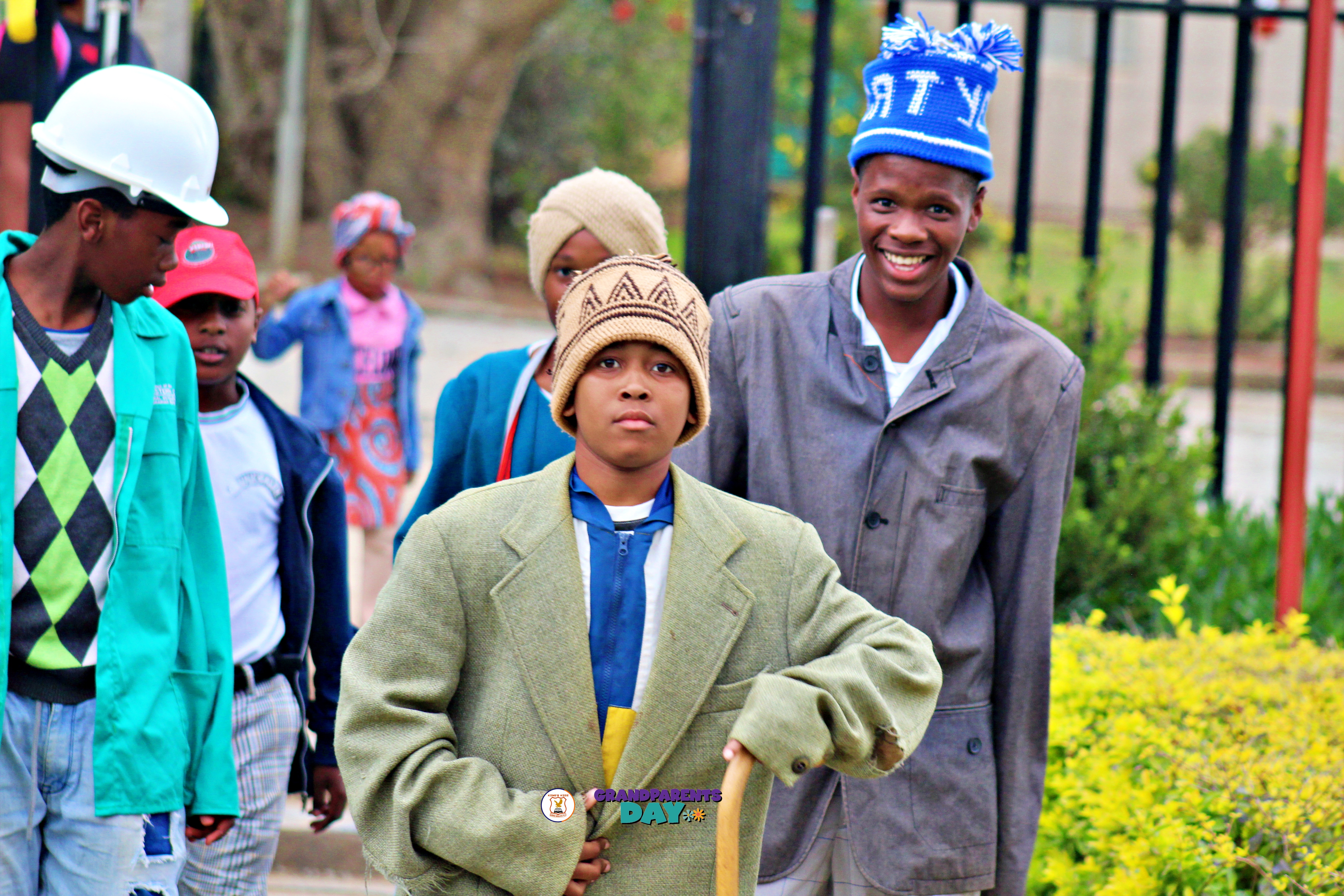 Teacher helping student