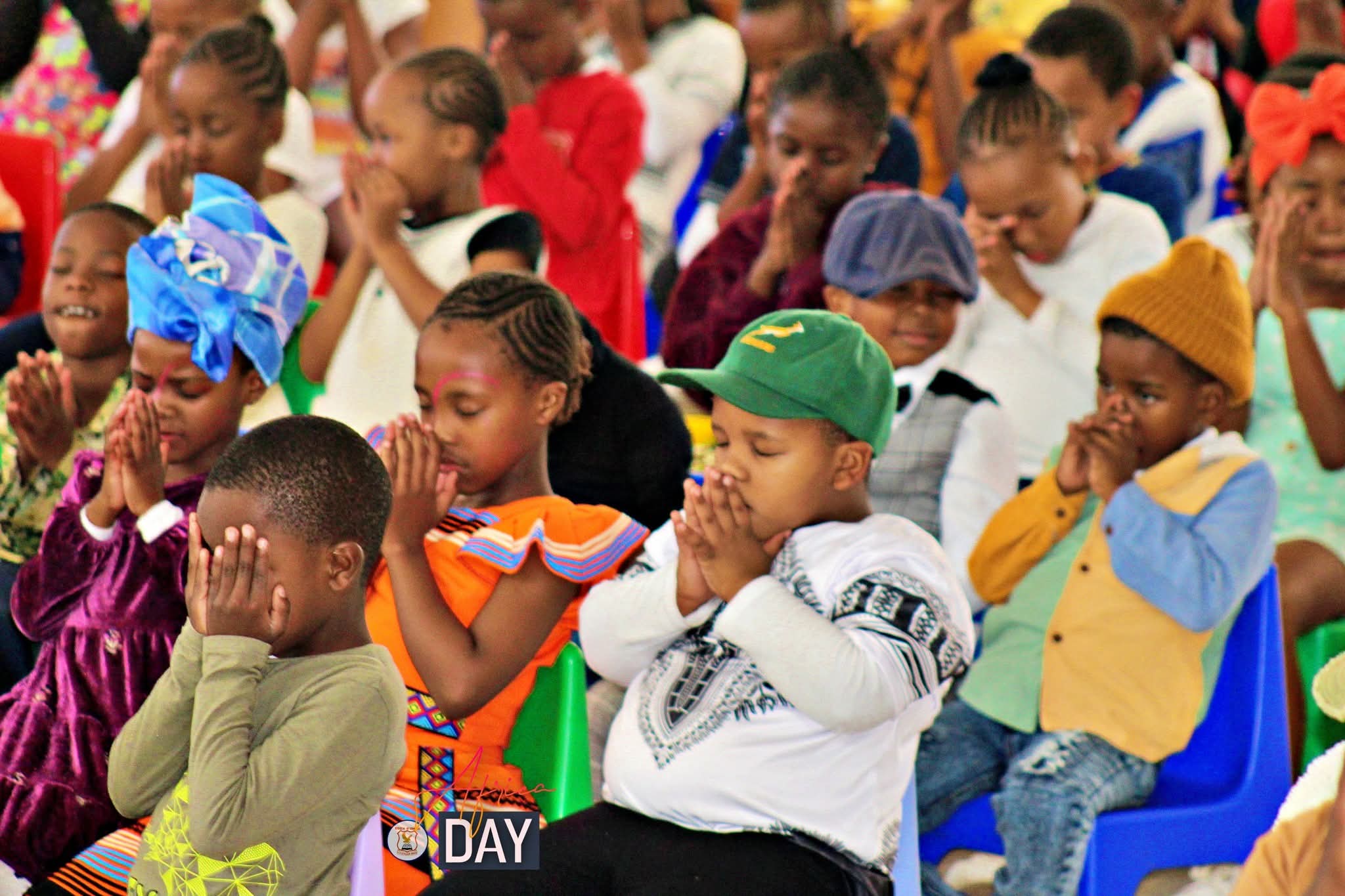 Children playing instruments